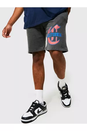 Boohoo Slim Fit Printed Jersey Shorts