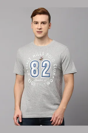 Beverly Hills Polo Club Men Typography Printed Pure Cotton T-shirt