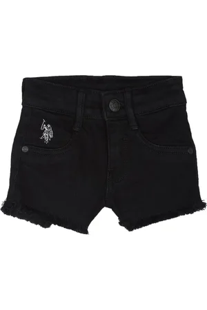 Ralph Lauren Girls Cotton Mid-Rise Frayed Denim