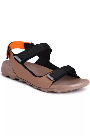 Men's Yucatan Sandal Bison/Black | Ecco | European Shoe Shop, Winnipeg