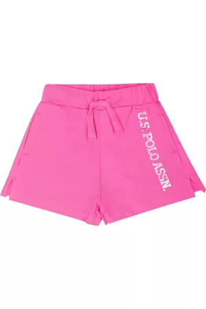 Ralph Lauren Girls Solid Mid Rise Pure Cotton Shorts