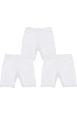 BodyCare Girls Pack Of 3 Mid Rise Pure Cotton Shorts