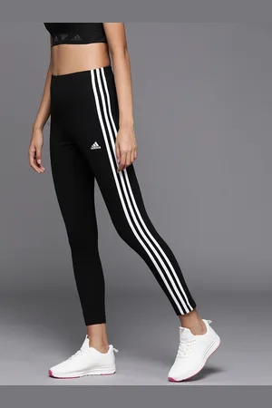 adidas Women 3 Stripes High-Waist Solid Tights