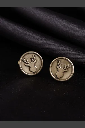 COSA NOSTRAA Quirky Imperial Stag Cufflink