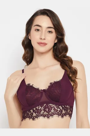 Buy FIMBUL Women Plus Size Sexy Lace Lingerie Push Up Bra Panty Underwear 3  Piece Set (Free Size, red) at