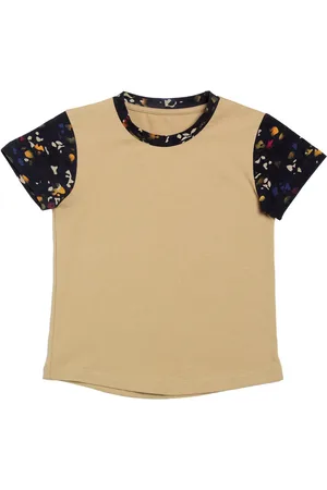 DOOR74 Boys Colourblocked Cotton T-shirt