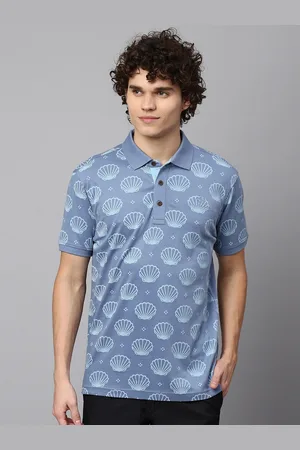Beverly Hills Polo Club Conversational Printed Polo Collar Pure Cotton T-shirt
