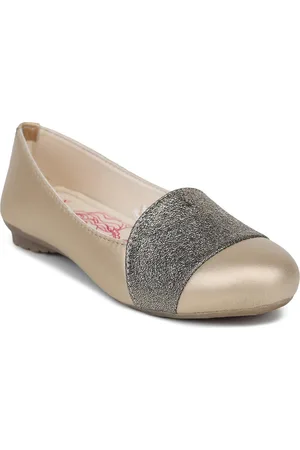 toothless Girls Barbie Printed Embellished Ballerinas