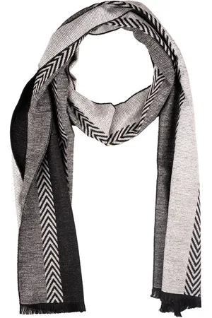 The Tie Hub Men Woolen Colourblocked Scarf