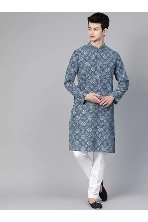 See Designs Ethnic Motifs Printed Pure Cotton Kurta with Pyjamas