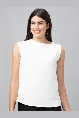 Globus Boat Neck Sleeveless top