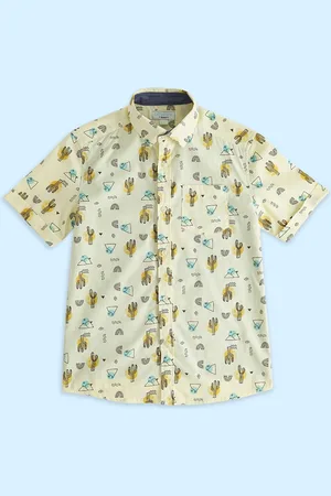 Pantaloons Boys Printed Casual Cotton Shirt