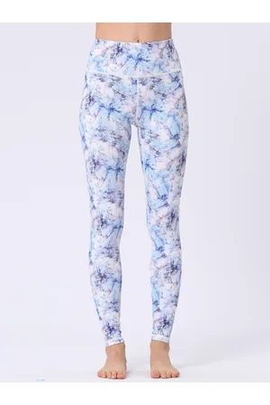 JC Collection Women Abstract Printed Training Or Gym Tights