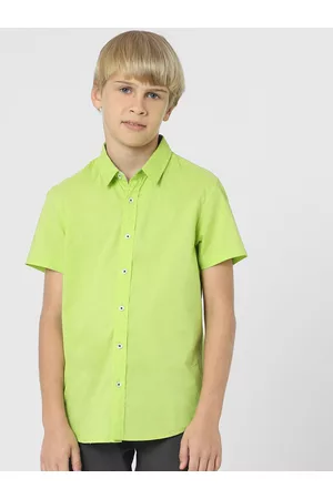 JACK & JONES Boys Cotton Casual Shirt