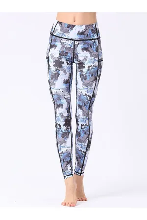 JC Collection Women Printed High -Rise Tights