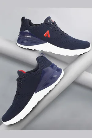 Aqualite Men Elastic Fit Technology Non-Marking Running Sports Shoes