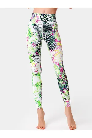 JC Collection Women Mid-Rise Printed Tights