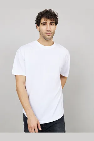 Styli Graphic Print Round Neck Cotton Oversized T-Shirt
