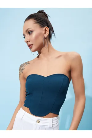 ATHENA Strapless Crop Corset Top