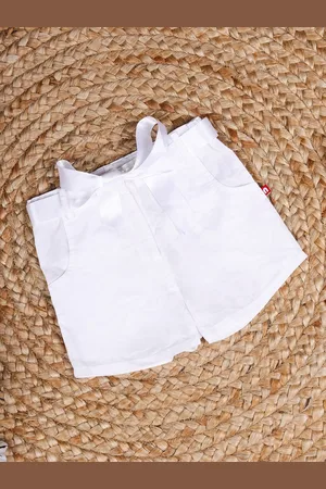 Nino Bambino Girls Organic Cotton Shorts