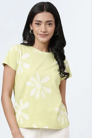Fabindia Floral Print Cotton Top