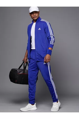 Sports Wear Plain Adidas Men's Navy Blue Tracksuit at Rs 1850/piece in New  Delhi