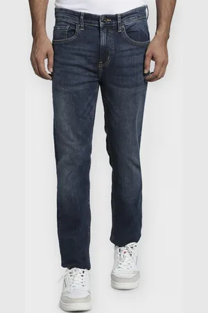 Red Tape Men Blue Regular Fit Mid-Rise Clean Look Jeans