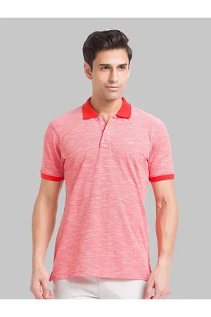 Park Avenue Polo Collar Short Sleeves Slim Fit T-shirt
