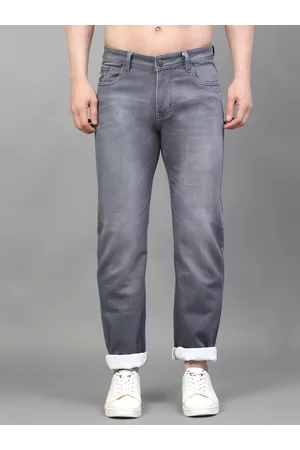 LOUIS STITCH Men Relaxed Fit Light Fade Stretchable Jeans