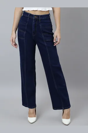 Guti Women Flared High-Rise Stretchable Jeans