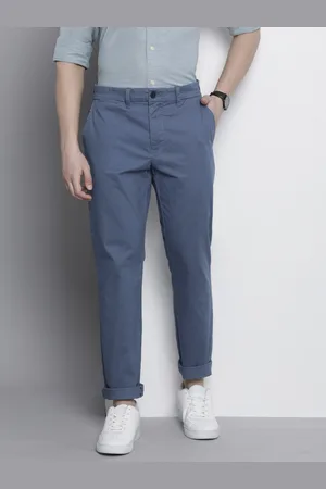 Tommy Hilfiger Men Mid Rise Slim Fit Chinos Trousers