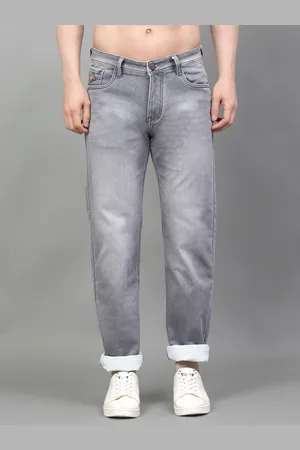 LOUIS STITCH Men Relaxed Fit Heavy Fade Stretchable Jeans