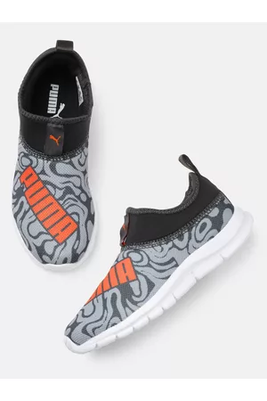 PUMA Kids Troopy Printed Slip-On Sneakers