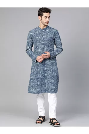See Designs Ethnic Motifs Printed Pure Cotton Kurta with Pyjamas