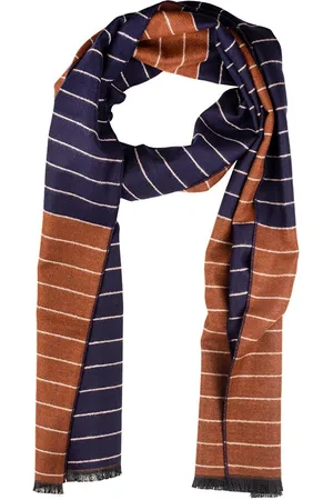 The Tie Hub Men Woolen Striped Scarf