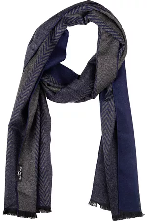 The Tie Hub Men Woolen Self Design Scarf