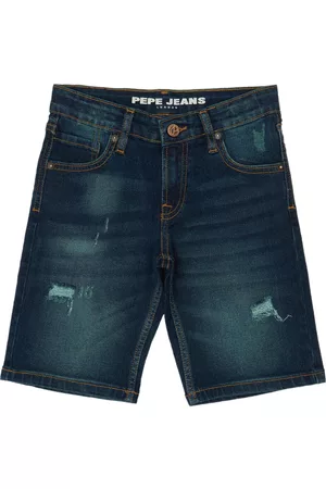 Pepe Jeans Boys Washed Slim Fit Denim Shorts