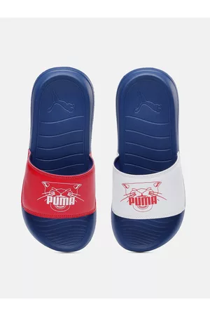 PUMA Kids Printed Sliders