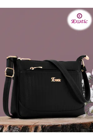 EXOTIC Women PU Structured Sling Bag