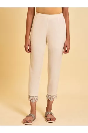 W Omen Slim Fit Cigarette Trousers