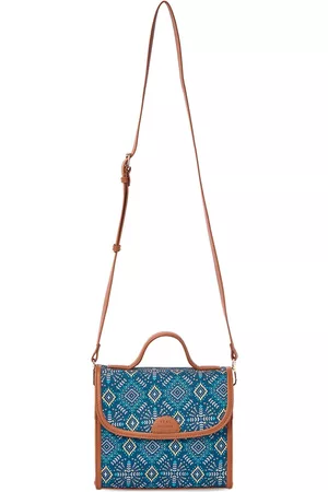 TEAL Graphic Printed Sling Bag