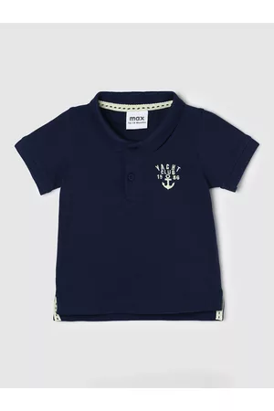 Max Collection Boys Polo Collar Cotton T-shirt