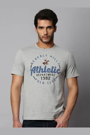 Beverly Hills Polo Club Typography Printed Pure Cotton Slim Fit T-shirt