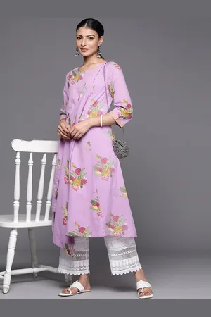 Fabindia Ethnic Motifs Printed Cotton Kurta