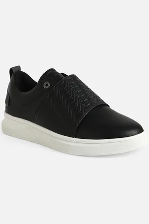 Aldo Men Textured Comfort Insole Contrast Sole Slip-On Sneakers