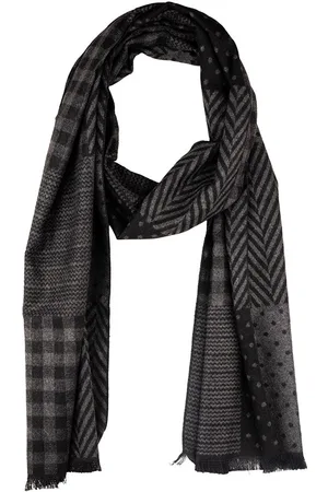 The Tie Hub Men Woolen Checked Scarf