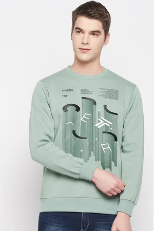 Duke Men Graphic Printed Fleece Sweatshirt