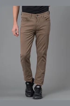 Red Tape Men Olive Green Stretchable Skinny Fit Jeans