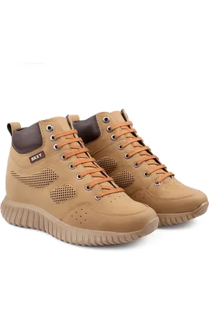 BXXY Men Perforated Hidden Elevator Height increasing High-Top Sneakers