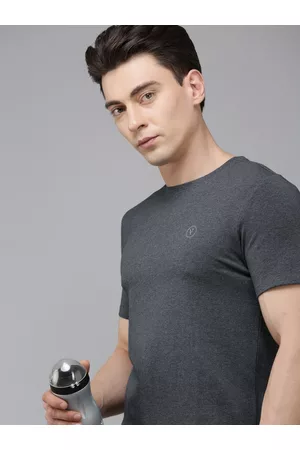 Van Heusen Men Slim Fit Training Yoga T-shirt